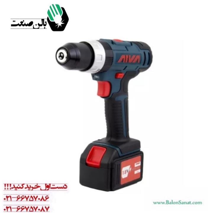 دریل پیچ گوشتی شارژی چکشی 18 ولت آروا مدل 5843 ا Arva Model 5843 18V Cordless Hammer Drill